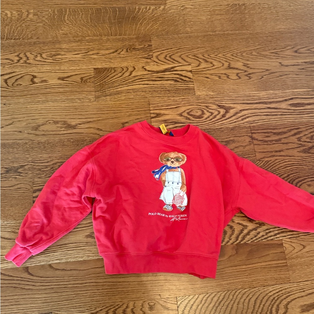 ralph lauren girl sweatshirt
